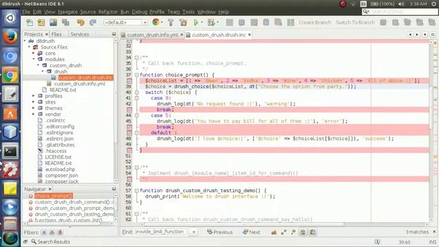 Create custom drush command in drupal 8 смотреть онлайн