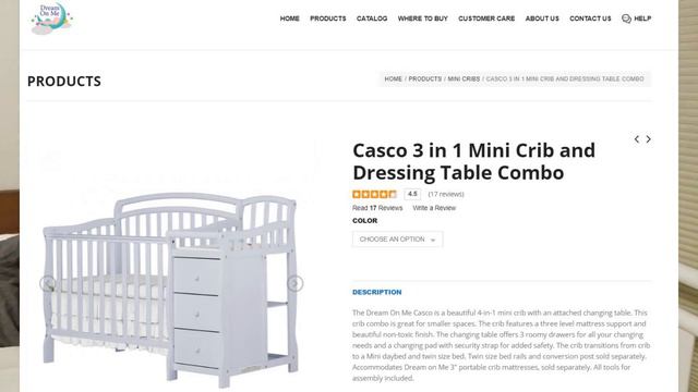 Dream On Me mini crib assembly and review смотреть онлайн