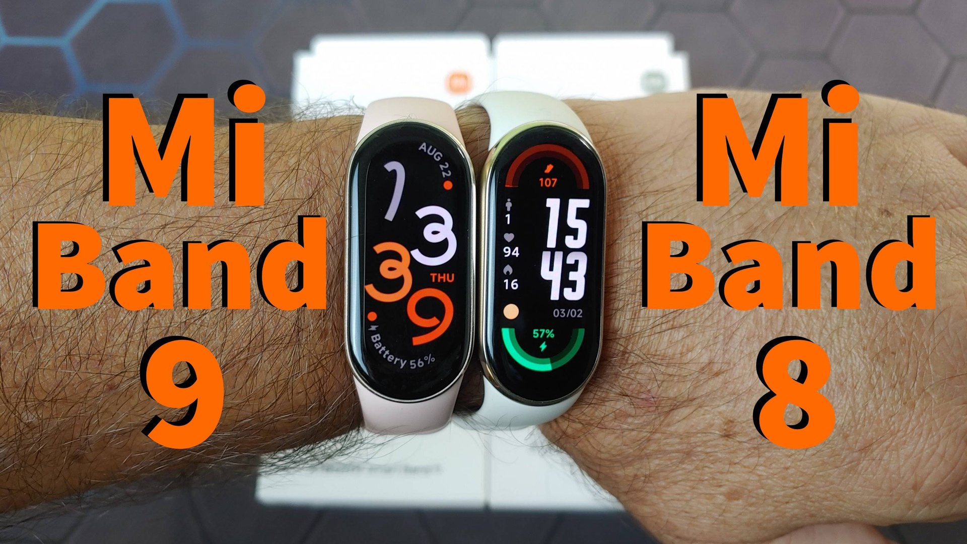Xiaomi Mi Band 9 vs Mi Band 8 В чём разница? смотреть онлайн