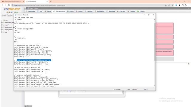 How to FIX PHPMyAdmin Error (HY000/1045): Access denied | Cannot Connect to Server | localhost смотреть онлайн