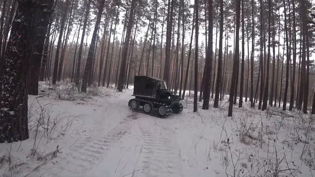 Гусеничный вездеход для любого бездорожья смотреть онлайн