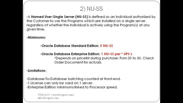 Oracle Old License Metrics смотреть онлайн