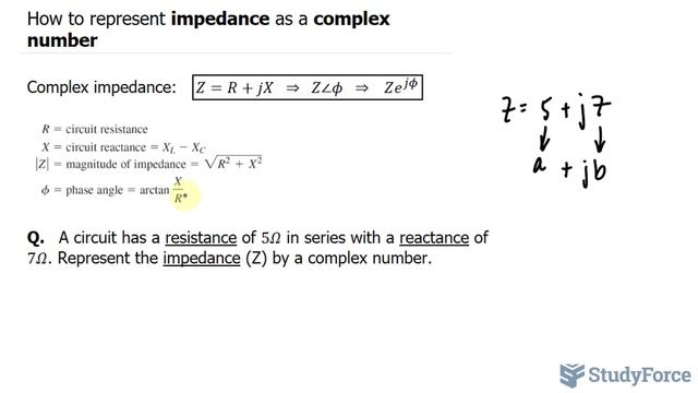 ? How to represent impedance as a complex number смотреть онлайн
