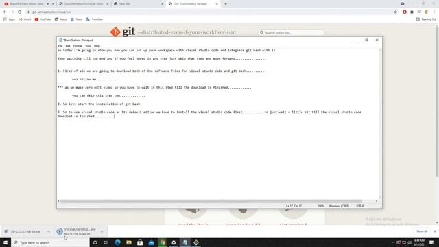 Visual Studio Code Setup with Git Bash Integration | Brain Station смотреть онлайн