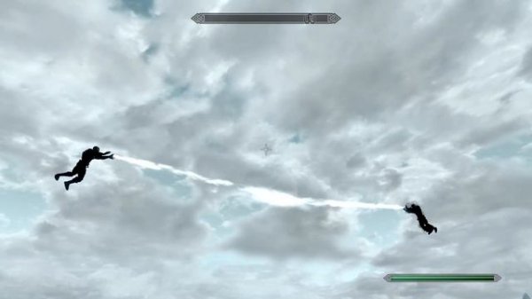 Spawn Vs. Spawn Flying/Teleporting In Skyrim (Non-edited)