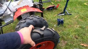 То, чего ждали многие. Мотоблоки УГРА, ОКА, НЕВА на колесах 5.00 х 12