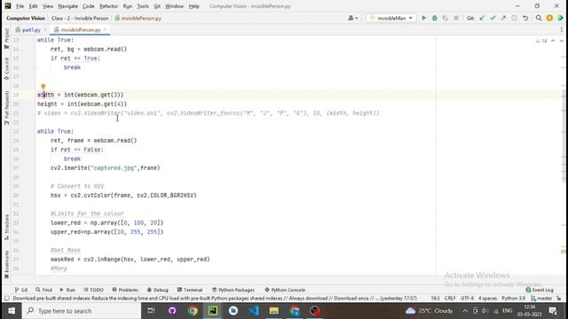 Become INVISIBLE like Harry Potter in 30 LINES of Python смотреть онлайн