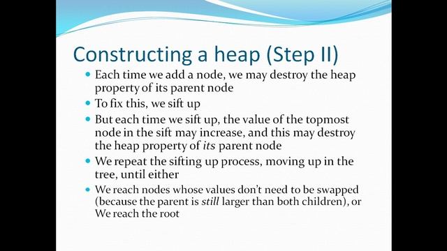 Heap Sort смотреть онлайн