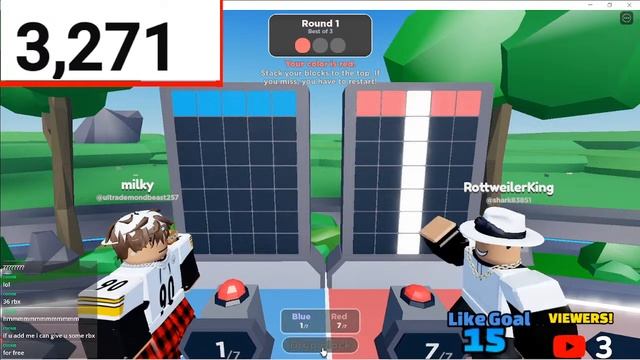 ?Live?DOUBLE DOWN | ROBLOX. смотреть онлайн