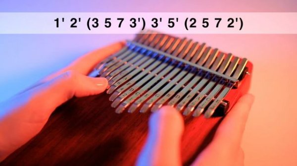 Sweden - Minecraft 【Tutorial + Tabs】 Kalimba Cover 17keys no tuning required