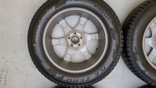 Зимние колёса в сборе R-18 на Volvo XC-60 оригинал смотреть онлайн