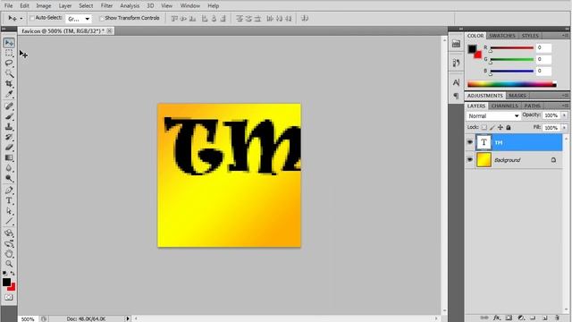How To Create .ico Favicon In PhotoShop смотреть онлайн