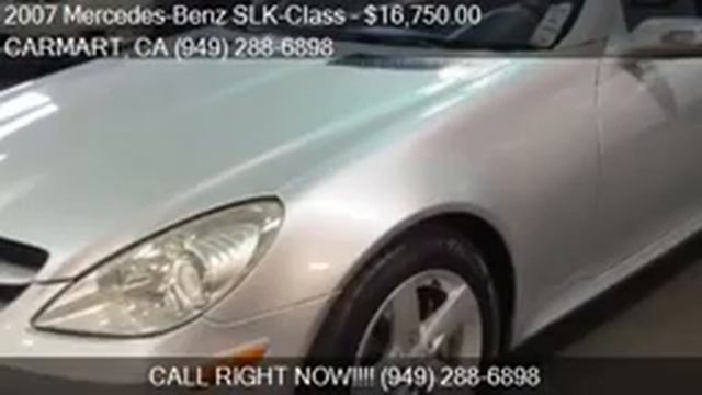 2007 Mercedes-Benz SLK-Class SLK280 Convertible for sale in смотреть онлайн