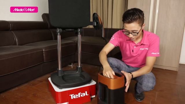 Bàn là cây 1600W Tefal QT1020E0: Xóa bỏ mọi nếp nhăn quần áo смотреть онлайн