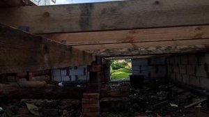 Пристройка из газобетона к старому деревянному дому