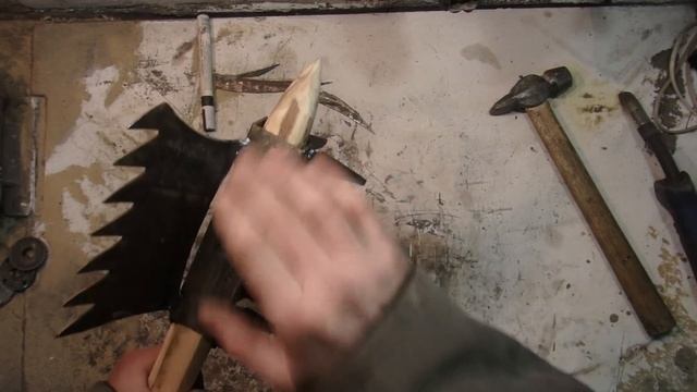 Интерьерный Топор "Ирокез" для любителей Постапокалиптики смотреть онлайн