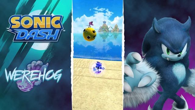Sonic Dash - Fright Night Event ?: Werehog Gameplay Showcase смотреть онлайн