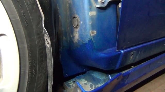 Субару. Мелкий кузовной ремонт. смотреть онлайн