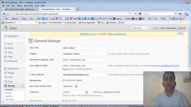 Video How To Change Wordpress Site Title and Tagline! смотреть онлайн