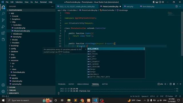 Upload Images on Laravel -9 | Laravel Image Uploader | @letscode смотреть онлайн