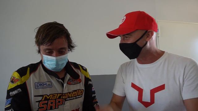 Fabian Federer, SRP Racing Team (Maranello / TM Racing), KZ2 WSK Super Master Series R4 Adria смотреть онлайн