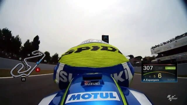 Suzuki Top Speed Catalunya Onboard [2015] смотреть онлайн