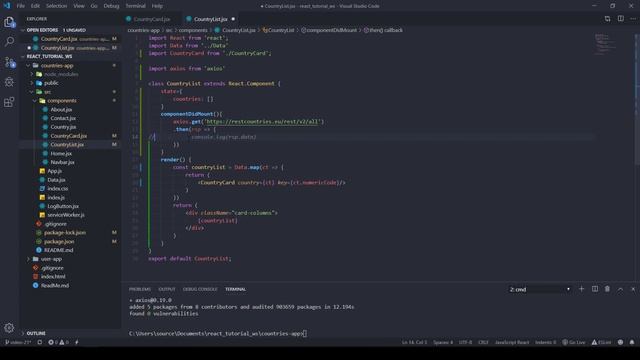 React-Redux Eğitim Serisi | 21- Axios ile XmlHttpRequest İşlemleri смотреть онлайн