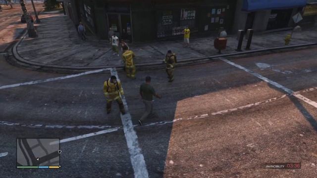 GTA V vagos vs firefighter fight part 9 смотреть онлайн