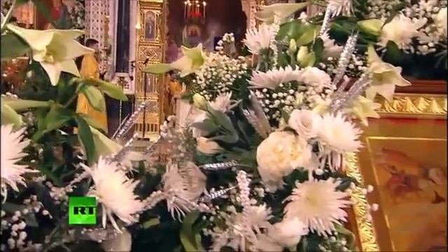 Патриарх Кирилл. Богослужение в Храме Христа Спасителя в Честь Рождества Христова.06.01.2018. смотреть онлайн