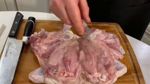 Цыпленок табака. Как правильно разделать и приготовить цыплёнка. #цыплёноктабака #кулинарныйсоветни