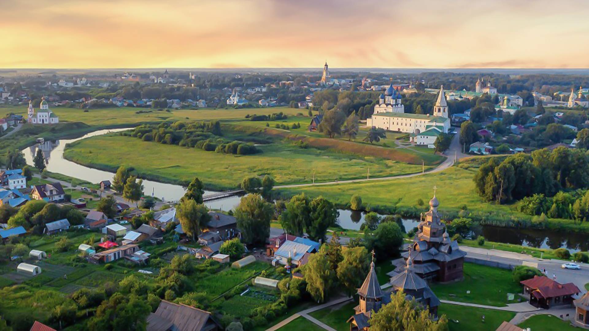 Суздаль отмечает 1000-летний юбилей. Массовые торжества продолжатся три дня