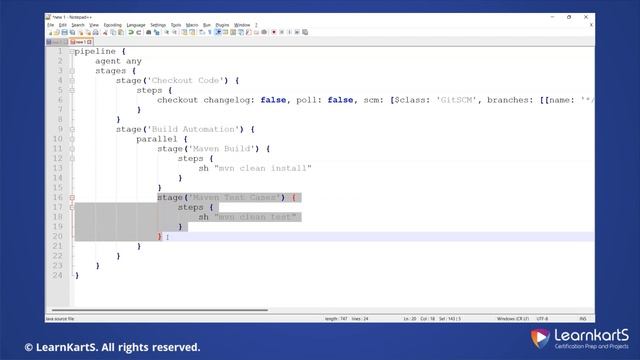 7. Demo - Create Jenkins Parallel Build job смотреть онлайн