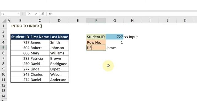 Index function in MS-Excel | Milind Wadhwana смотреть онлайн