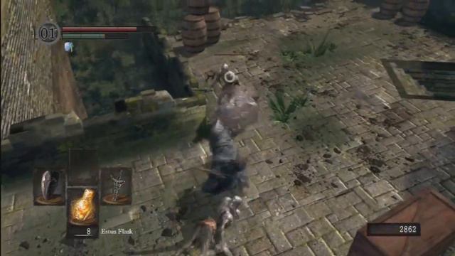 Dark Souls Walkthrough - Ep6 - From Undead Burg to Undead Parish Bonfire (Both Ways) смотреть онлайн