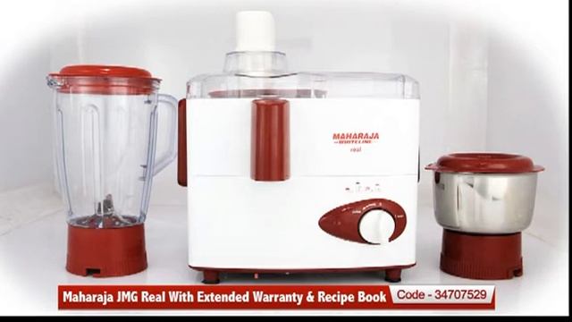 Maharaja JMG Real With Extended Warranty & Recipe Book смотреть онлайн