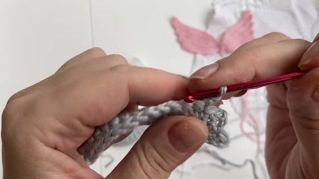 Крылья Ангела. Вяжем крючком. Короткий и простой МК. Копилка идей. Вязание на спицах и крючком. смотреть онлайн