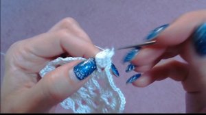 Вязаная салфетка крючком.Часть 1. Simple Crochet Doily. Part 1.