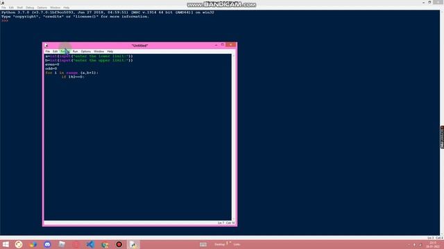 Sum odd/even Numbers in Python| NovaculusJet |#py #coding #yt смотреть онлайн
