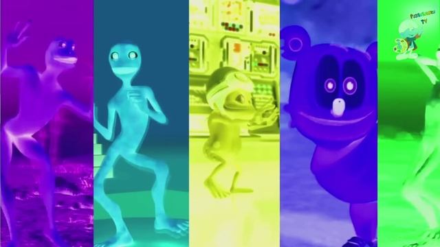 Цветной танцевальный Челлендж DAME TU COSITA Vs Плохой Санта - Me Kemaste Vs Мишка Гумми Берр