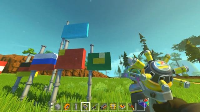 Флаги [Scrap Mechanic] смотреть онлайн