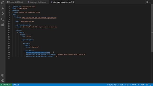 039 ExternalDNS: criando Cluster Issuers com annotations do external-dns смотреть онлайн