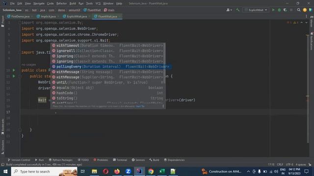 Part 22: Wait | Fluent Wait With Java Selenium | Telugu смотреть онлайн