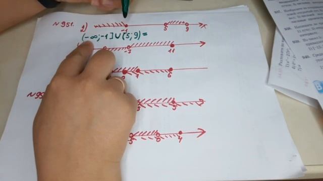 объединение и пересечение числовых промежутков смотреть онлайн