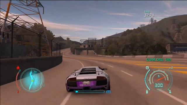 Lamborghini Test Speed 340 KmpH - NFS Undercover PC Samsung NP350 смотреть онлайн