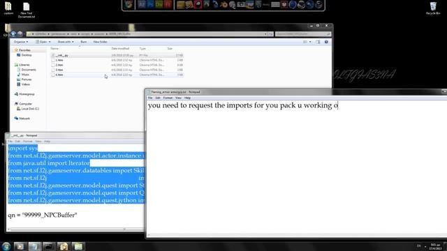 l2j Server How to Add Custom - Make Online (3-4) 1080p смотреть онлайн