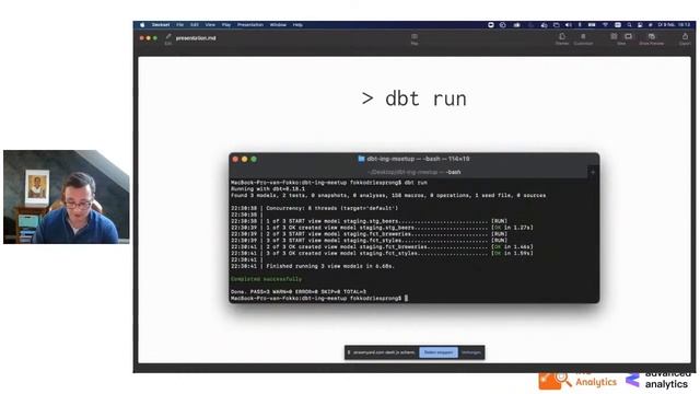 “Democratize your pipelines with Data Build Tool dbt” - Fokko Driesprong GoDataDriven смотреть онлайн