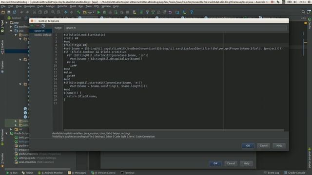 Android Better Getter/Setter Templates смотреть онлайн
