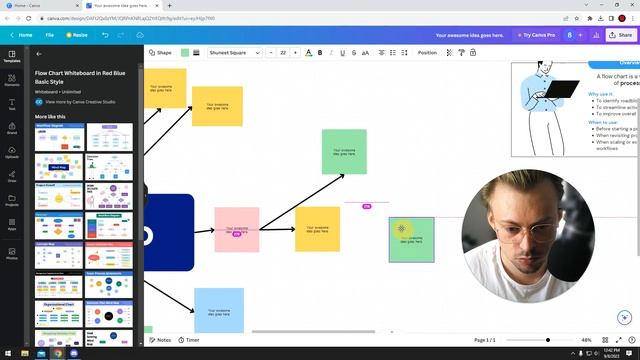 Does Canva have flow charts смотреть онлайн