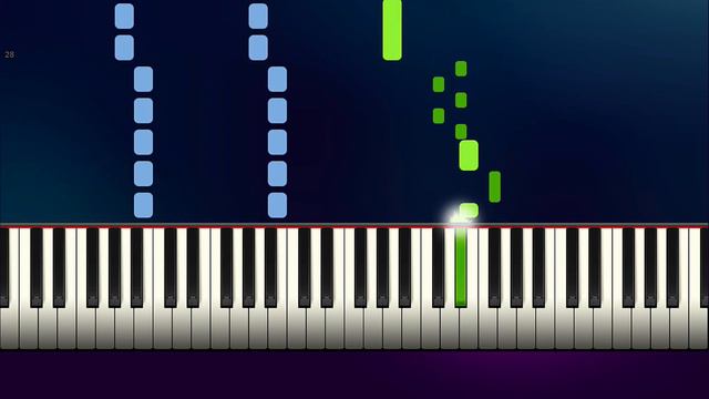 GYM TRAINER BATTLE THEME (Pokémon Let’s Go Pikachu!) EASY Piano Tutorial смотреть онлайн