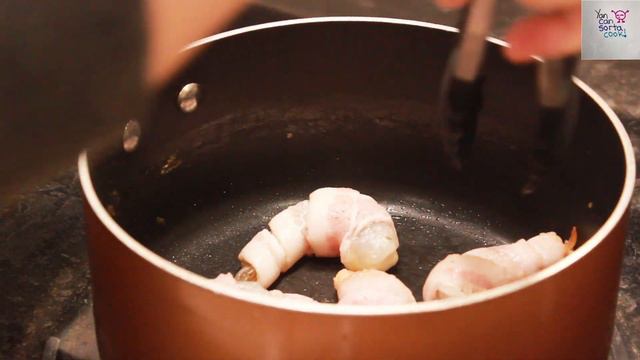 Bacon Wrapped Shrimp | Yan Can Sorta Cook смотреть онлайн